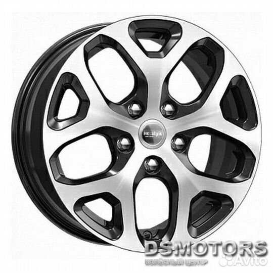 Диски кс869 6.5/16 5x112 ET50 d57.1 алмаз чёрный