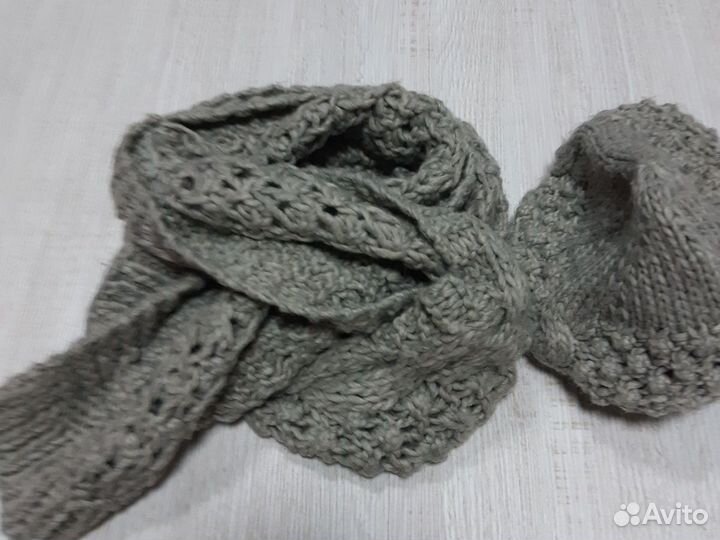 Комплект берет и шарфик