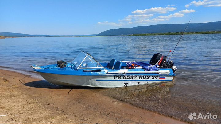 Лодка крым с мотором mercury ME 40 EO