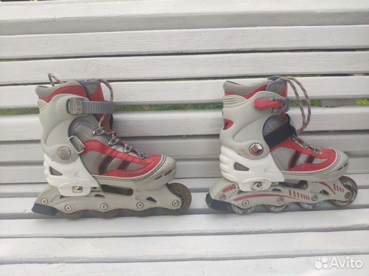 Детские ролики размер до 36