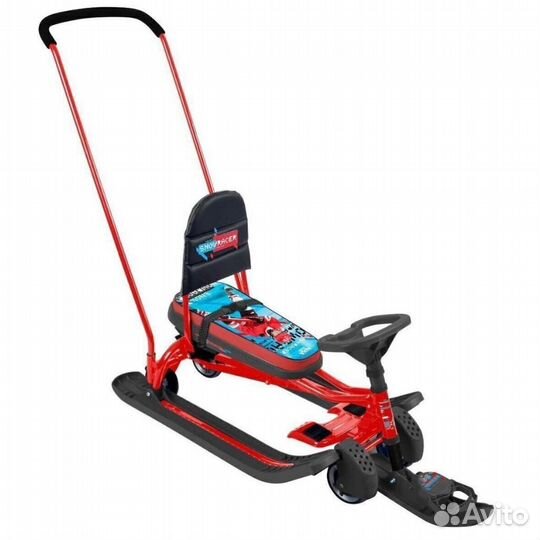 Снегокат с колесами