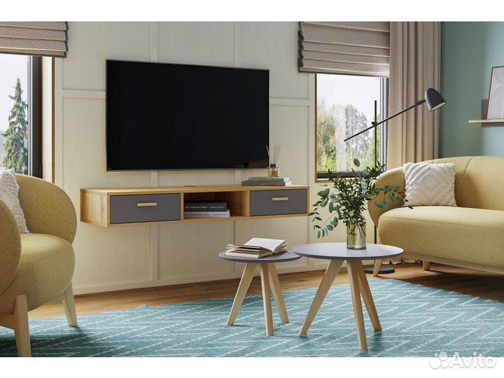 Тв-тумба Нордик-5 Wood Grey