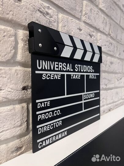 Кинохлопушка для интерьера