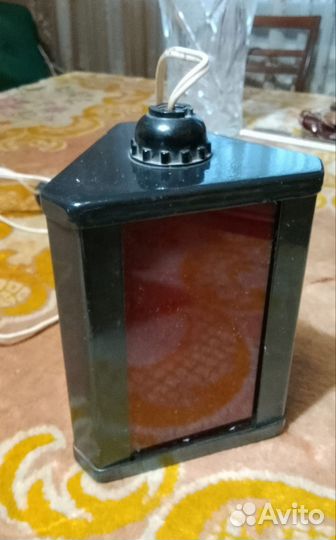 Фонарь для фотопечати, красный, СССР