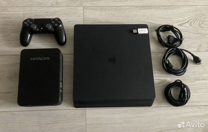 Sony PlayStation 4 Slim прошитая + HDD 2tb
