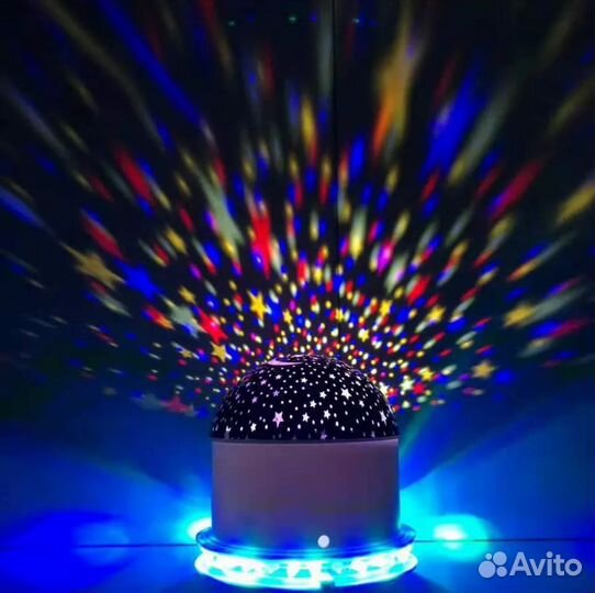 Проектор звёзд с колонкой