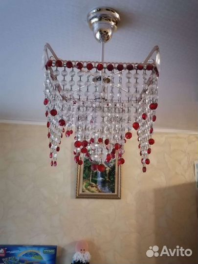 Люстра хрустальная