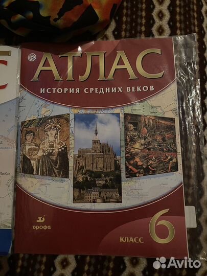 Атлас история средних веков 6 класс