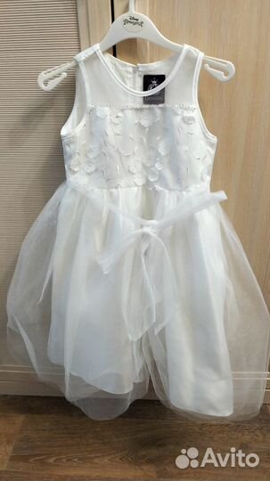 Вечернее платье для девочек с меховой шубкой