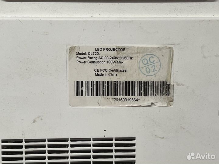 Проектор Excelvan CL720