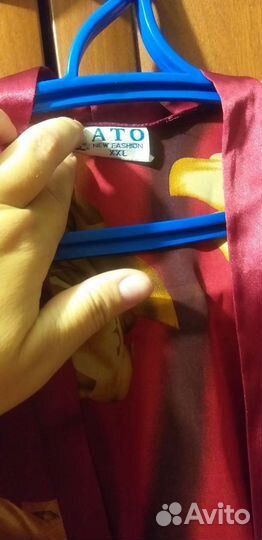 Халат лёгкии полупрозрачный шифон 50размер