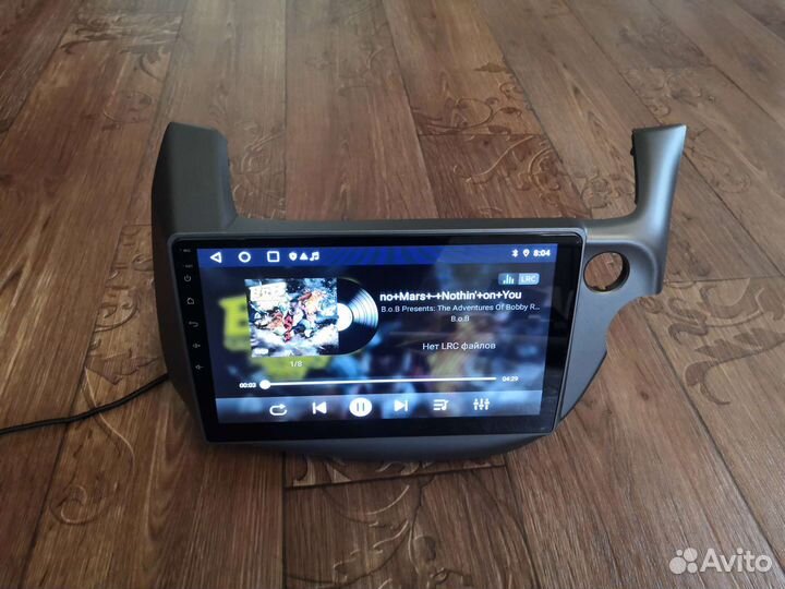 Магнитола 2 din android на Honda Fit, Fit Shuttle