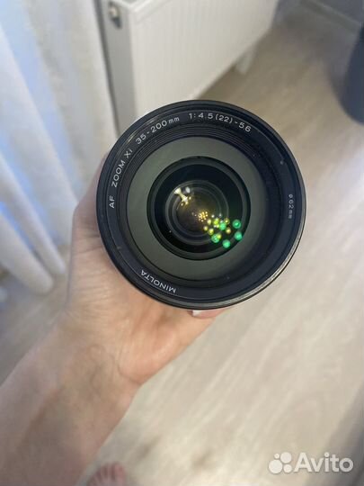 Объектив minolta sony a