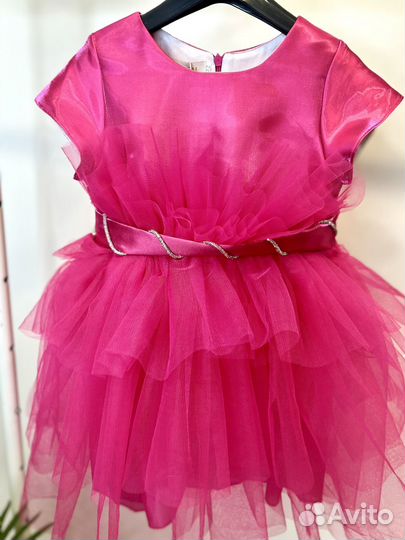 Нарядное платье для девочки 110 116