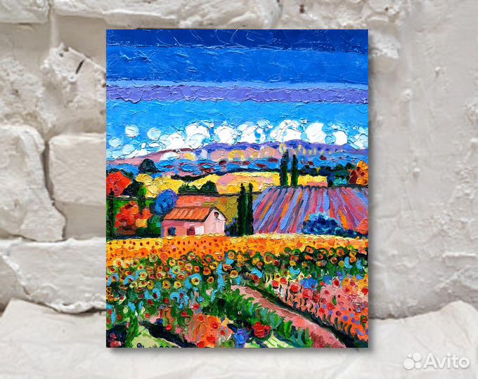 Картина Италия масло,холст