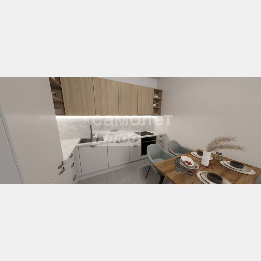 3-к. квартира, 58,3 м², 9/15 эт.