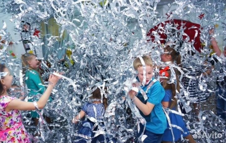 Серебряное Бумажное Шоу Аниматор в Ижевске