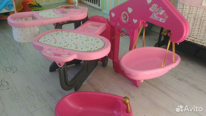 Домик для ухода за пупсом 