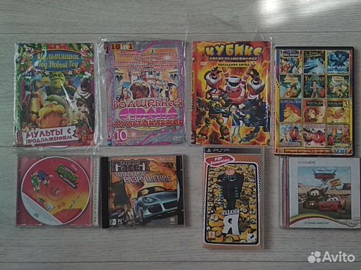 Мультфильмы и игры