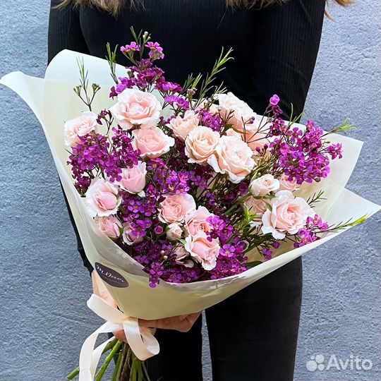 101 51 Роза Букеты Цветы