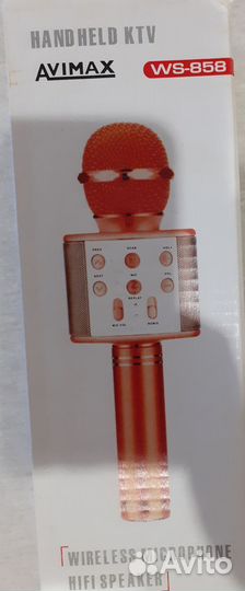 Караоке микрофон с Bluetooth колонкой