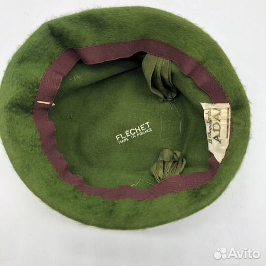 Винтажная дамская шляпка Flechet Paris