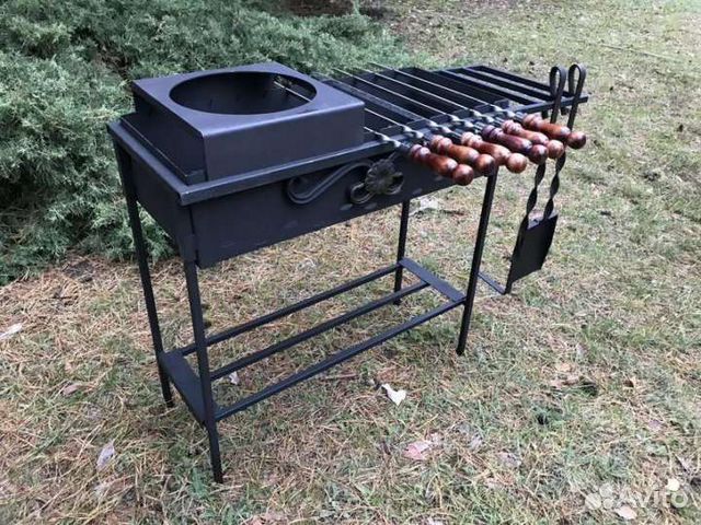 Мангал с аксессуарами (подарочный набор)