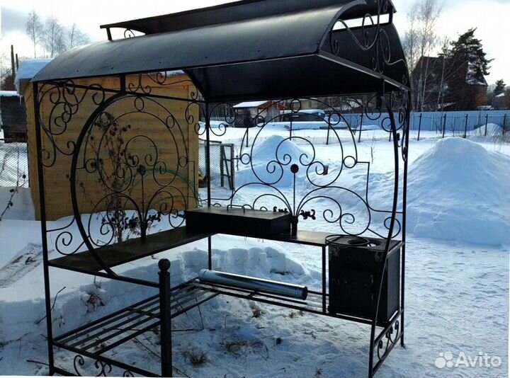 Мангал кованный