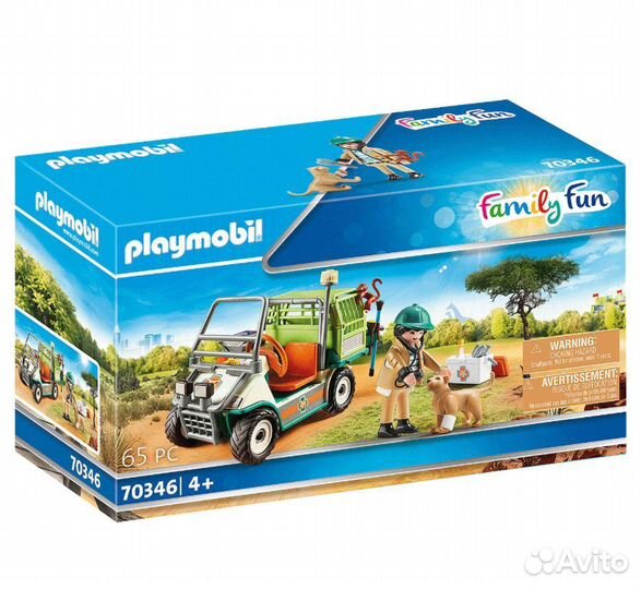 Playmobil Family Fun 70346 Ветеринар Зоопарка