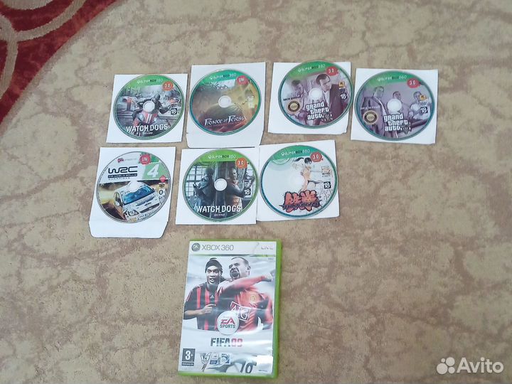 Диски на xbox 360