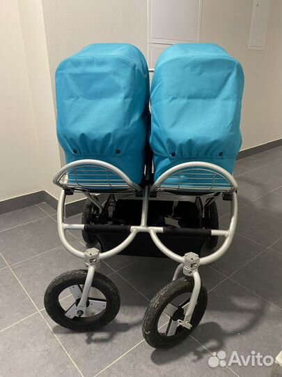 Коляска для двойни Bumbleride Indie Twin (2 в 1)