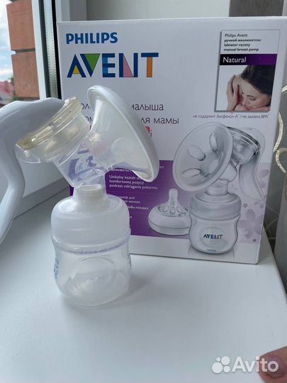 Молокоотсос avent ручной