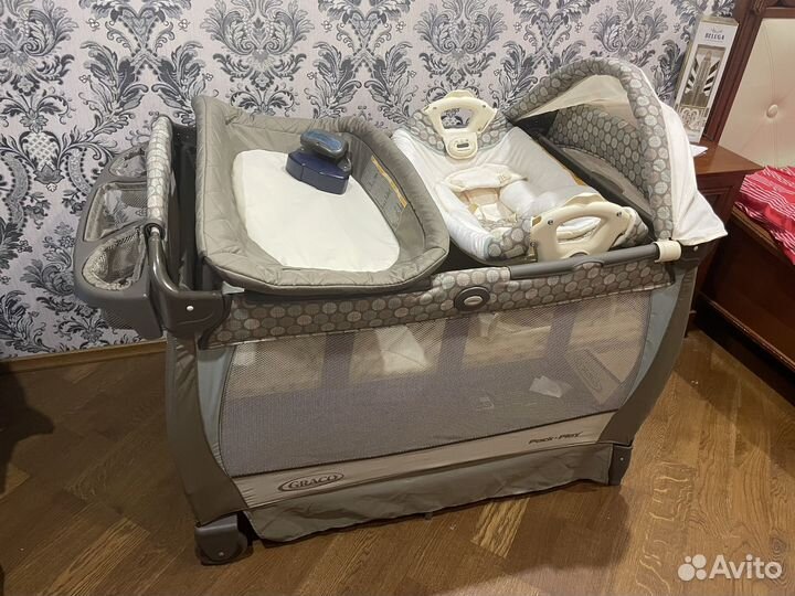 Манеж кровать Graco Pack play