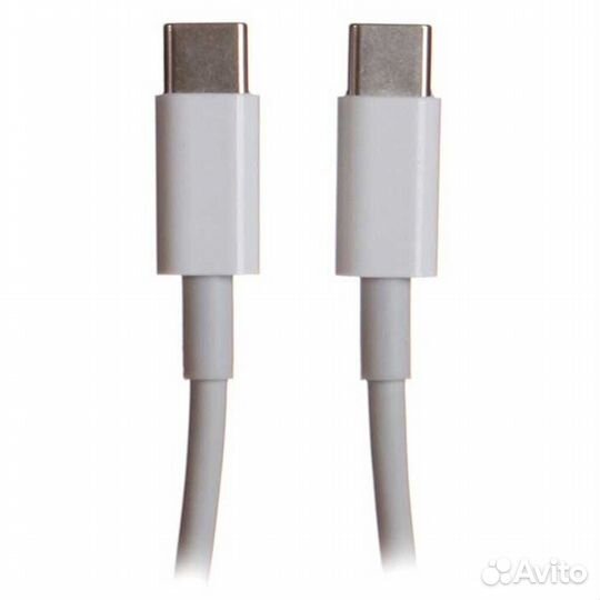 Кабель USB-C(m) -C(m) 1m белый Red Line 5А #363205