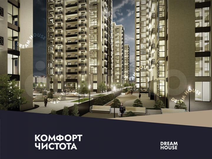 2-к. квартира, 81,7 м², 6/16 эт.