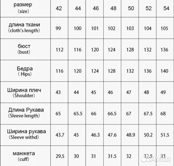 Пуховик новый