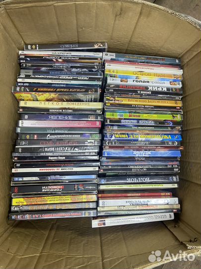Диски DVD фильмы и сериалы