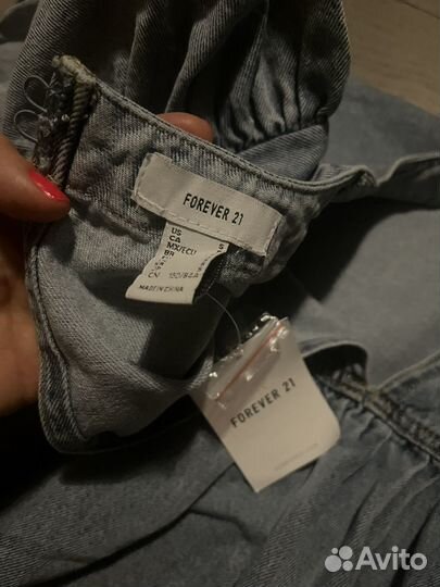 Джинсовое платье женское