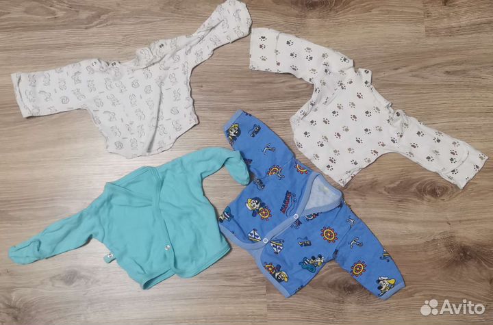 Детские вещи пакетом 0-3мес