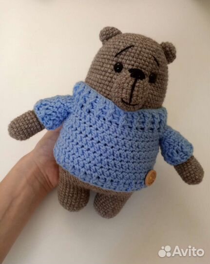 Вязаный Мишка в наличии