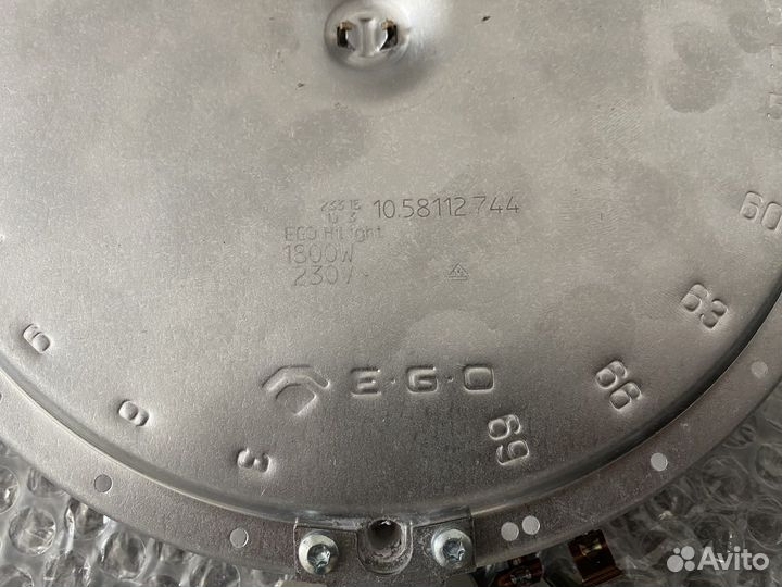 Конфорка для стеклокерамической плиты zanussi