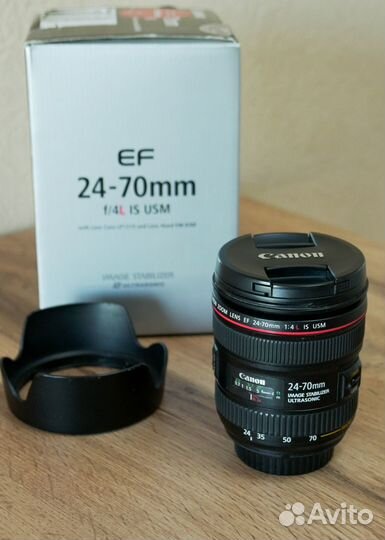 Объектив Canon EF 24-70 F/4L is usm