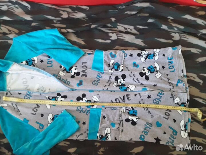 Халат велюровый на рост 140-152