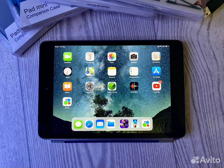 iPad mini 2 16 gb Идеал +Sim и Smart Cover