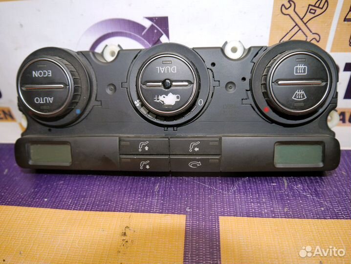 Блок управления климатом Фольксваген Пассат B6 3C0