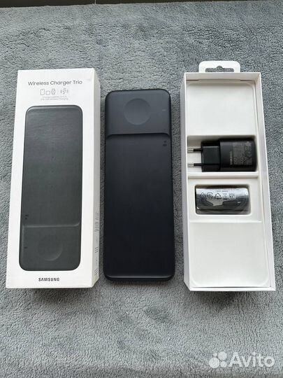 Беспроводная зарядка Samsung на 3 устройства