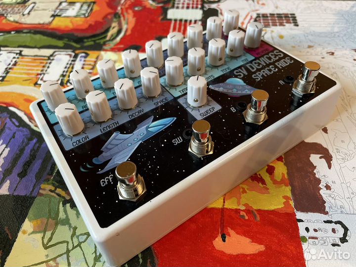 Гитарная педаль SV Devices - Space Ride (delay)