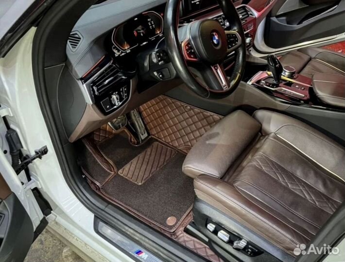 3D коврики на BMW 6 GT 2019, G32