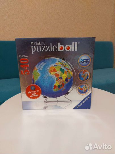 Пазл шар Глобус