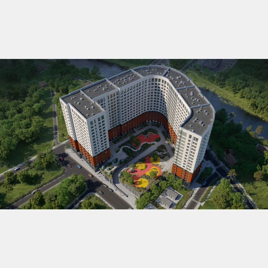 Квартира-студия, 43,1 м², 13/17 эт.